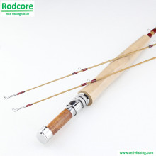 7 pies 2 piezas de 4 pulgadas de bambú Split Fly Fishing Rod